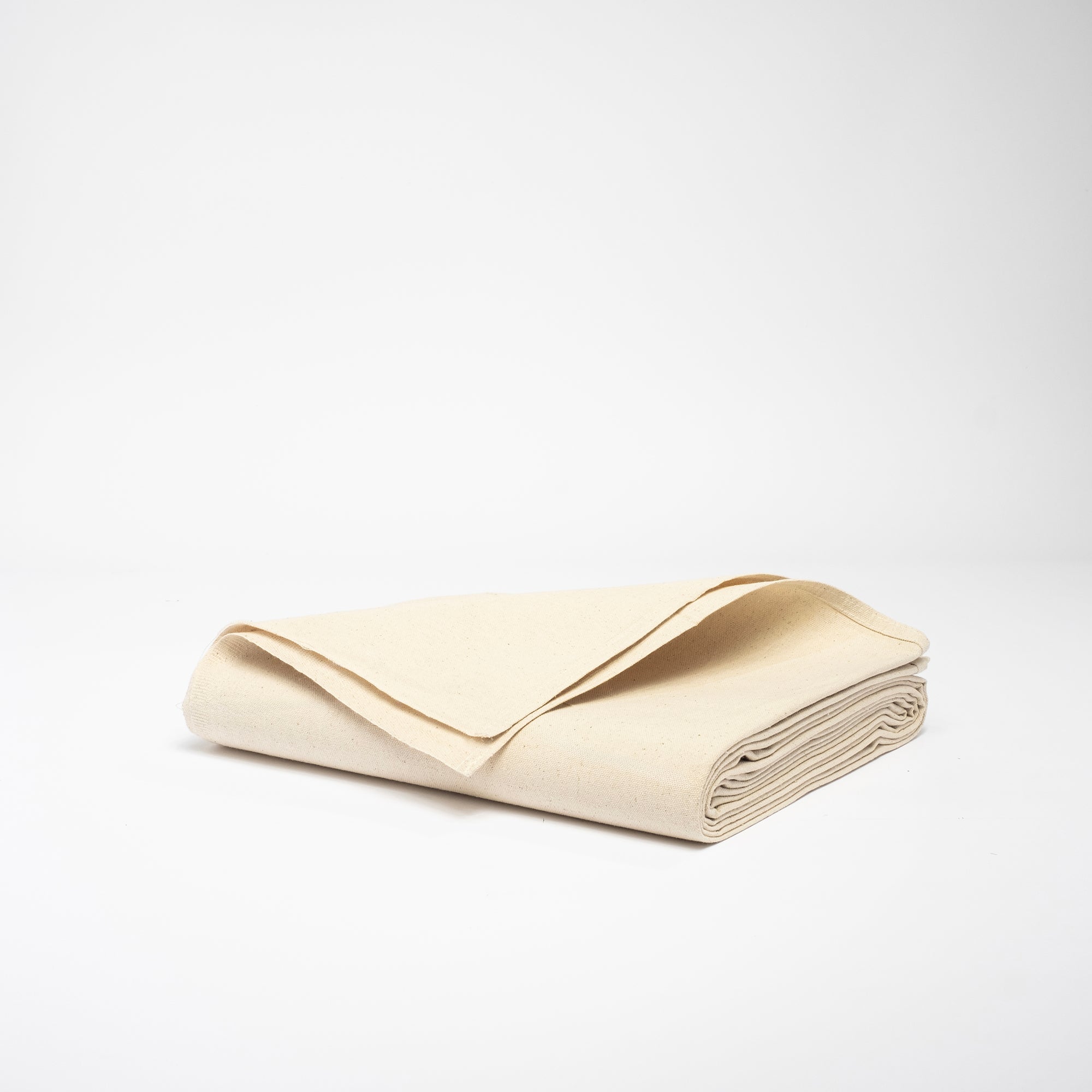 Shallow Cloth Heavy Duty Drop Cloth | 100% Recycled Cotton | Salt Earth