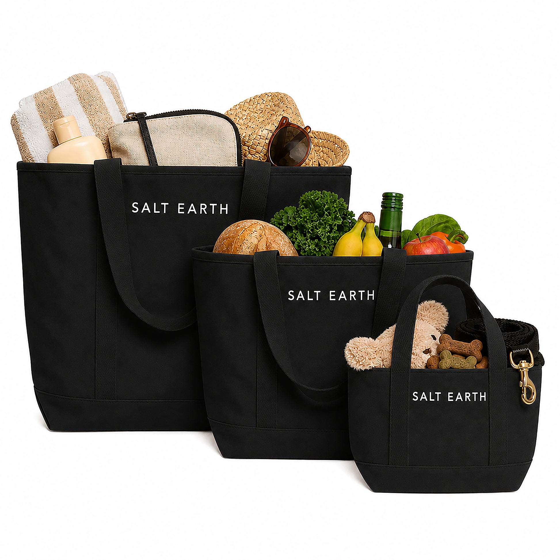 Trio Tote Black