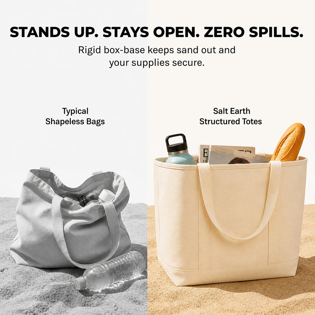 Trio Tote Natural Pack of 3 Medium