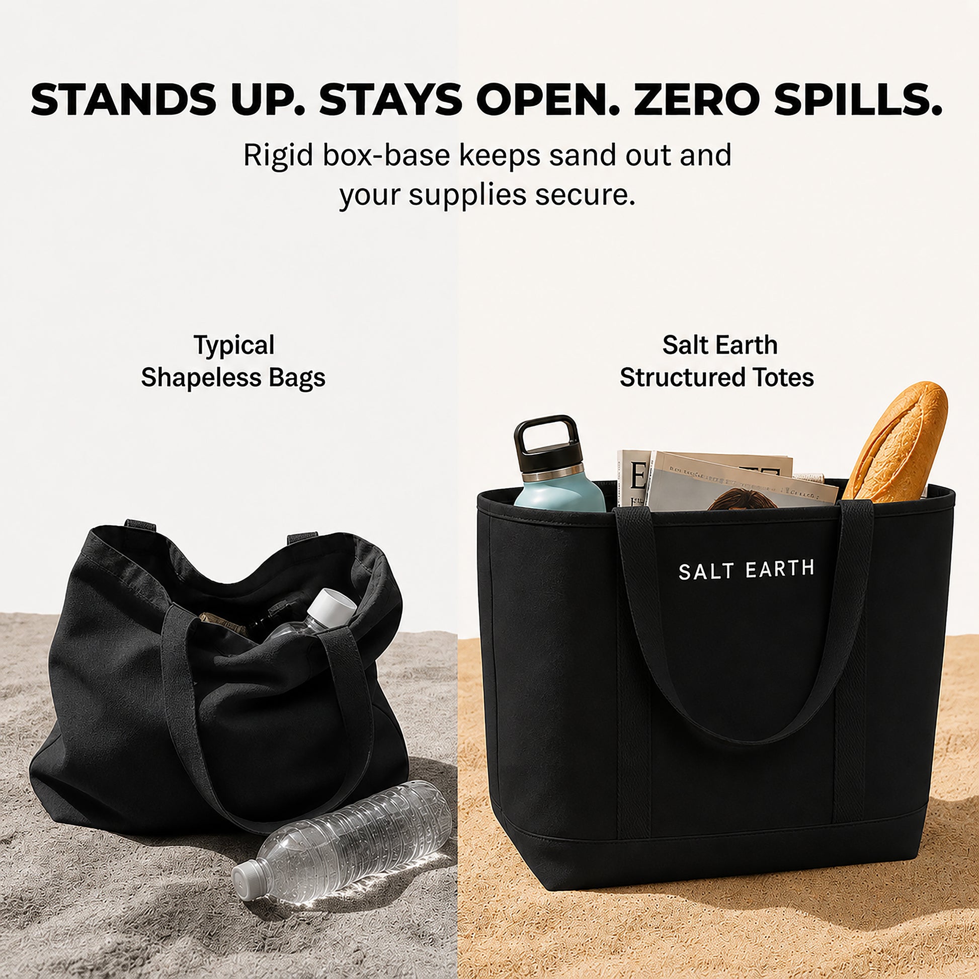 Trio Tote Black